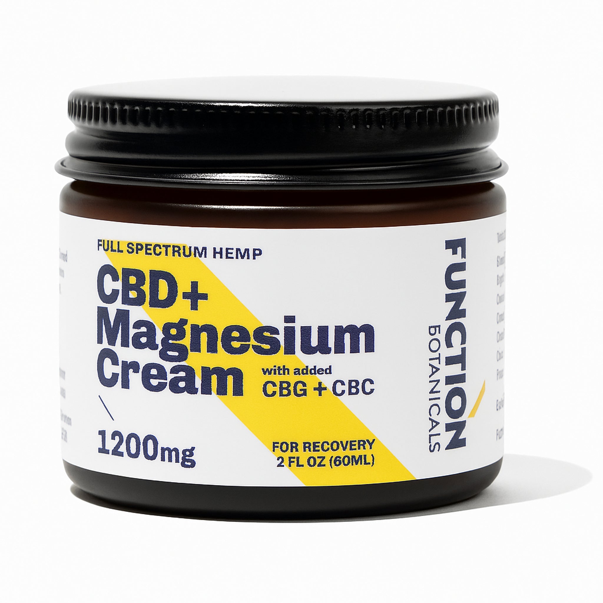 1200mg CBD + Magnesium Topical Cream – Function Botanicals